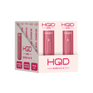 [Paket] 10x HQD Cirak 2 - Pod Kit 650 mAh - Farbe: Pink