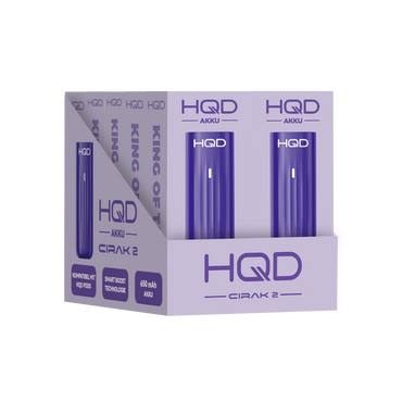 [Paket] 10x HQD Cirak 2 - Pod Kit 650 mAh - Farbe: Purple