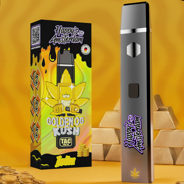 [Paket] 10x Happy's Amsterdam - TAC Einweg Vape - Golden OG Kush