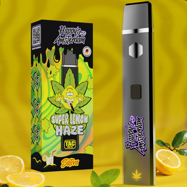[Paket] 10x Happy's Amsterdam - TAC Einweg Vape - Super Lemon Haze
