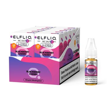 10x ELFLIQ - Blackberry Cherry