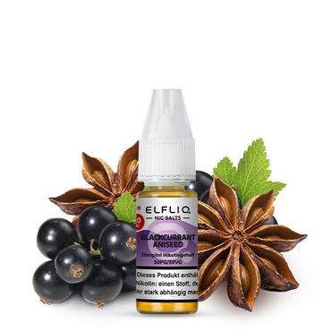 10x ELFLIQ - Blackcurrant Aniseed