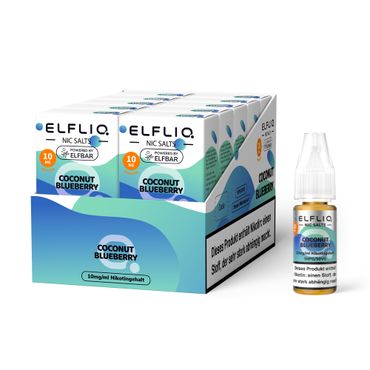 10x ELFLIQ - Coconut Blueberry