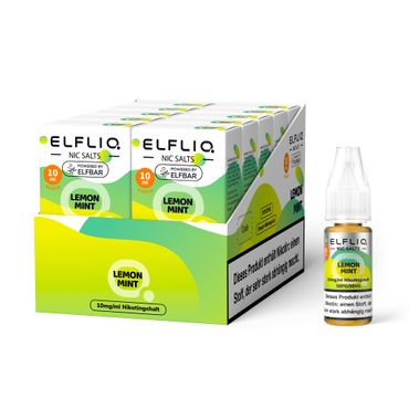 10x ELFLIQ - Lemon Mint