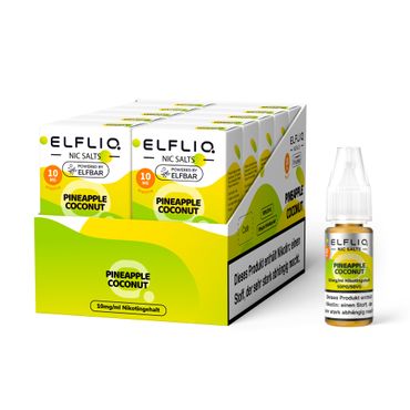 10x ELFLIQ - Pineapple Coconut