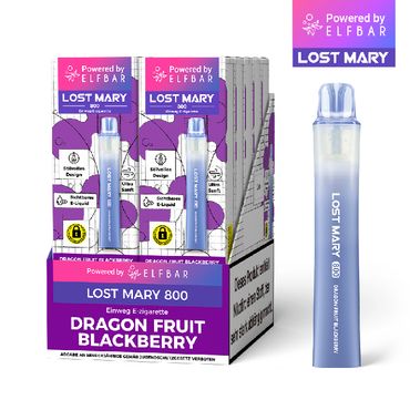 [Paket] 10x Lost Mary 800 Dragon Fruit Blackberry 20mg Nikotin Einweg Vape