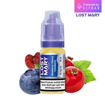 10x Lost Mary Liquid Blueberry Cherry Cranberry 10ml