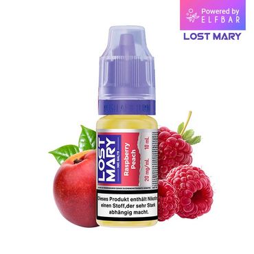 10x Lost Mary Liquid Raspberry Peach 10ml