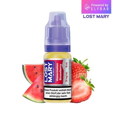 10x Lost Mary Liquid Watermelon Strawberry 10ml