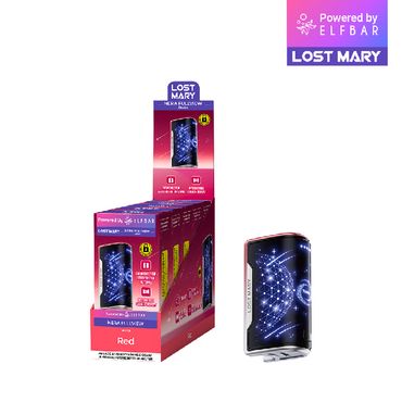 [Paket] 5x Lost Mary Nera 15K Akkuträger Farbe: Red
