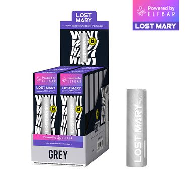 [Paket] 10x Lost Mary WAVI Akkuträger Farbe: Grey