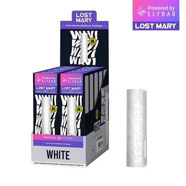 [Paket] 10x Lost Mary WAVI Akkuträger Farbe: White
