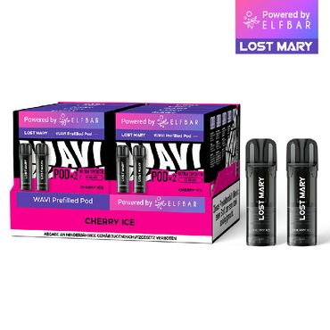 [Paket] 10x Lost Mary WAVI Cherry Ice 20mg Nikotin 2er Pack (10% Akkuträger gratis)