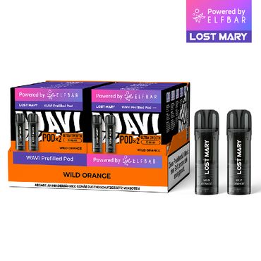 [Paket] 10x Lost Mary WAVI Wild Orange 20mg Nikotin 2er Pack