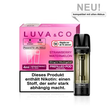 [Paket] 10x Luva & Co Pods - Strawberry Watermelon 20mg Nikotin 2er Pack