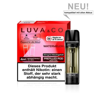 [Paket] 10x Luva & Co Pods - Watermelon 20mg Nikotin 2er Pack