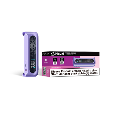 [Paket] 10x Mevol S7000 Akkuträger 850mAh - Farbe: Purple