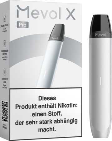 [Paket] Mevol X Pro - 380 mAh - Akkuträger - Farbe: Silver