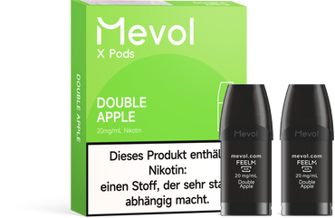 [Paket] 10x Mevol X Pro - Double Apple - 20mg Nikotingehalt