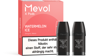 [Paket] 10x Mevol X Pro - Watermelon Ice - 20mg Nikotingehalt