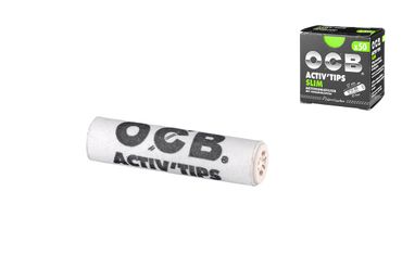 [Paket] 10x OCB Activ'Tips Slim 7mm, Packung á 50 Filter