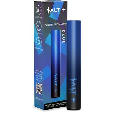 [Paket] 10x SALT Plus Lite Basisgerät - 500mAh - Farbe: Blue