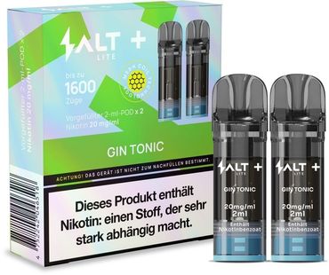 [Paket] 10x SALT Plus Lite Pods Gin Tonic 20mg/ml