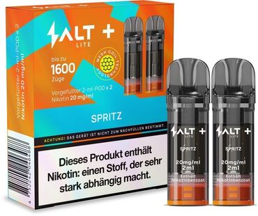 [Paket] 10x SALT Plus Lite Pods Spritz 20mg/ml