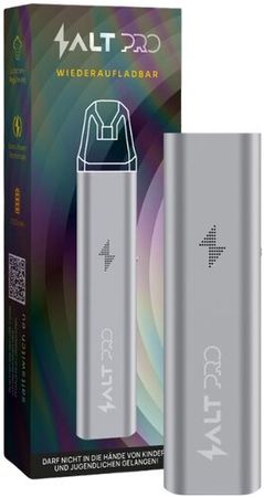 [Paket] 10x SALT Pro Akkuträger 1000mAh Farbe: Silver