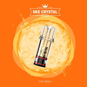 [Paket] 10x SKE Crystal PLUS FIRE BREW 2% Nikotin 2er Pack