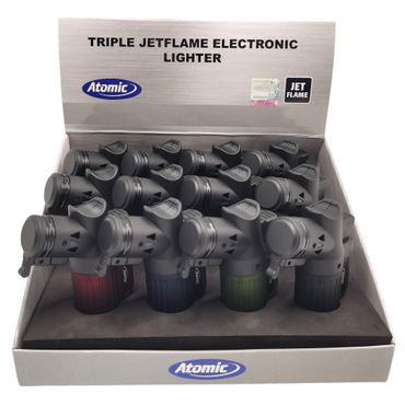 [Paket] 12x Atomic Elektronik Feuerzeug Cigar Boy