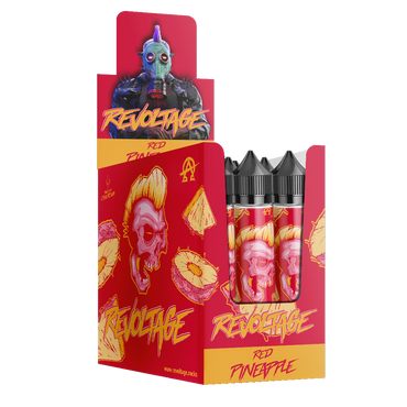 [Paket] 15x Revoltage - Red Pineapple - 10ml Aroma