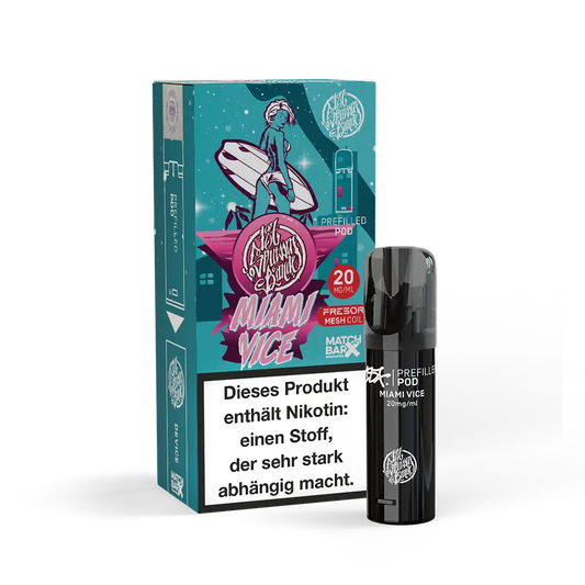 187 Strassenbande Einweg Pod - Miami Vice - 20mg Nikotinsalz 2ml