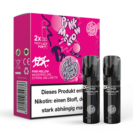 2x 187 Strassenbande Einweg Pod - Pink Mellow - 20mg Nikotinsalz 2ml