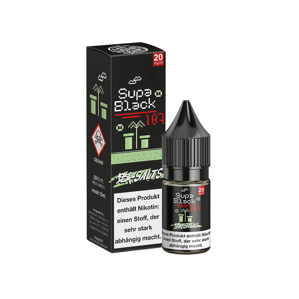 187 Strassenbande Nikotinsalz Supa Black Liquid