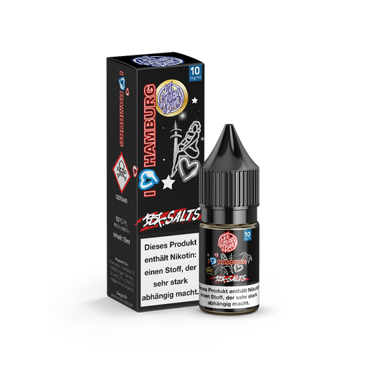 187 Strassenbande Nikotinsalz - I Love Hamburg - 10ml Liquid 10mg