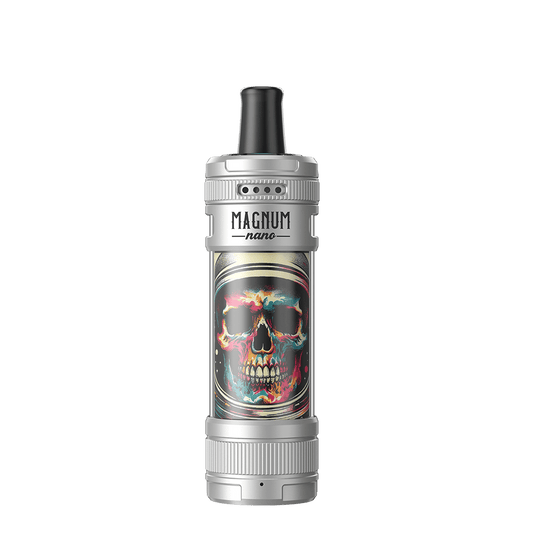 Aspire Magnum Nano Silver and Cloudy Skull