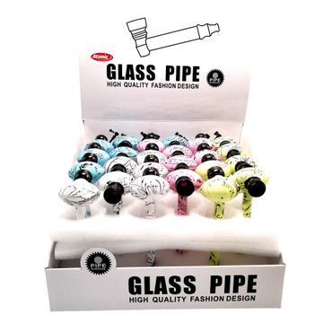 [Paket] 24x Atomic Glas Tabakpfeife Maths Design