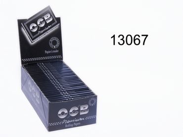 [Paket] 25x OCB Premium No.4 Schwarz, 100 Blatt