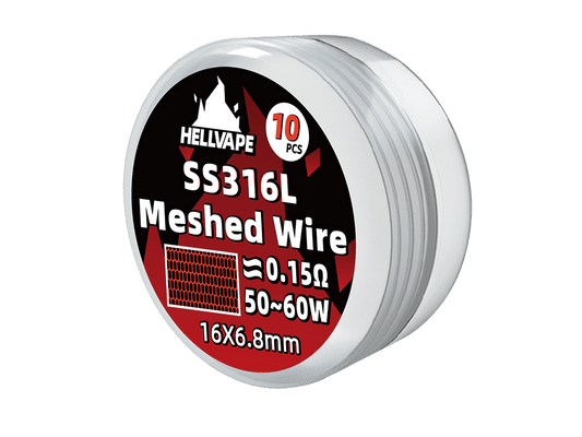 Hellvape Dead Rabbit M RTA Sieb Coil 0,15 Ohm SS316L