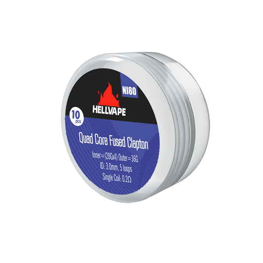 Hellvape Quad Core Fused Clapton Coil 0,2 Ohm Ni80