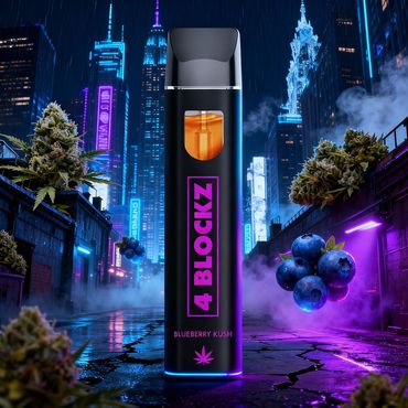 [Paket] 10x 4 Blockz H3BTA - Blueberry Kush (1ml)