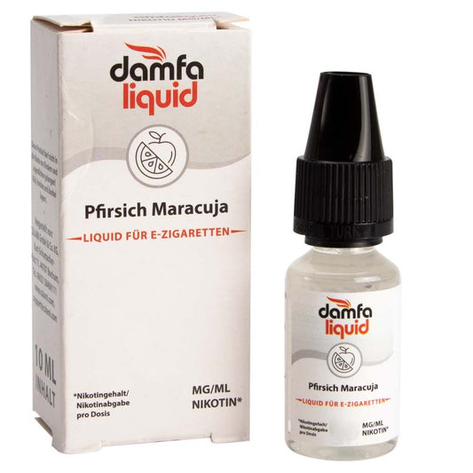damfaliquid Pfirsich Maracuja 0mg 10ml