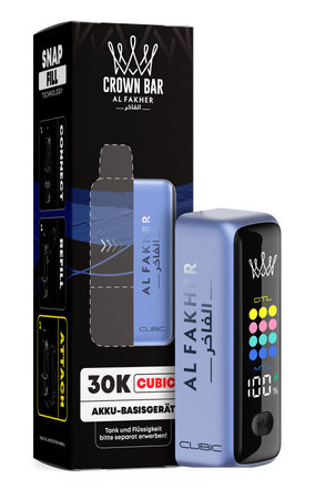 [Paket] 5x Al Fakher Cubic 30K Blue Kit