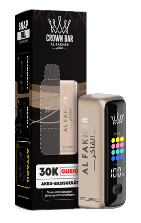 [Paket] 5x Al Fakher Cubic 30K Rich Gold Kit