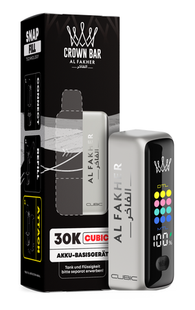 [Paket] 5x Al Fakher Cubic 30K White Kit
