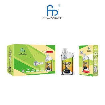 [Paket] 5x Fumot Tornado Box Pod Kit - Farbe: Green Orange
