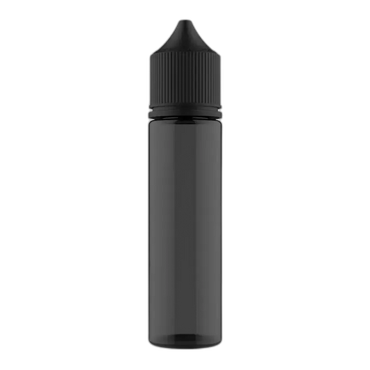60ML V3 PET Chubby Gorilla Unicorn Bottle mit Kindersicherung tranz schwarz / schwarz  500x