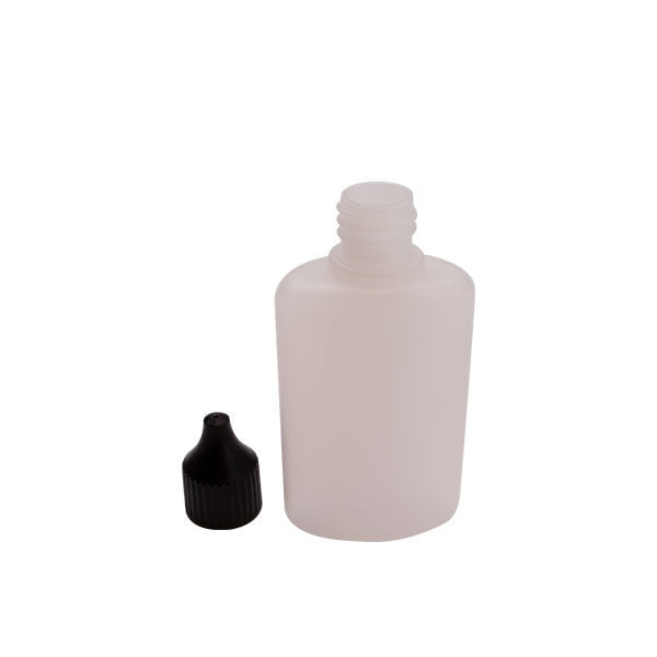 HDPE Leerflasche OVAL Klar
