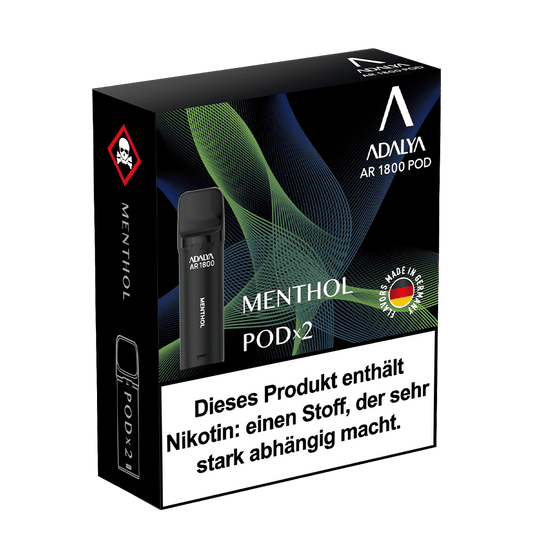 2x Adalya AR1800 - Menthol - 20mg Nikotinsalz 2ml